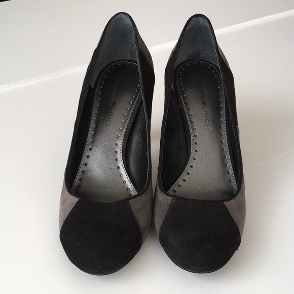 Bandolino Pammy Suede Leather Heels - Picture 3 of 7